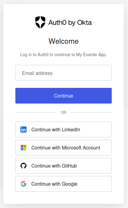 auth0 login